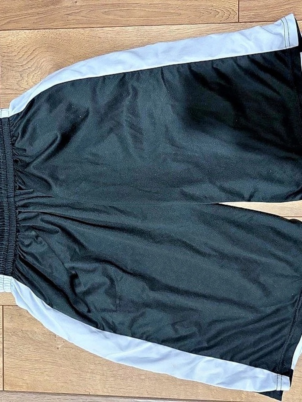 White and black reversible Shorts in Black & White